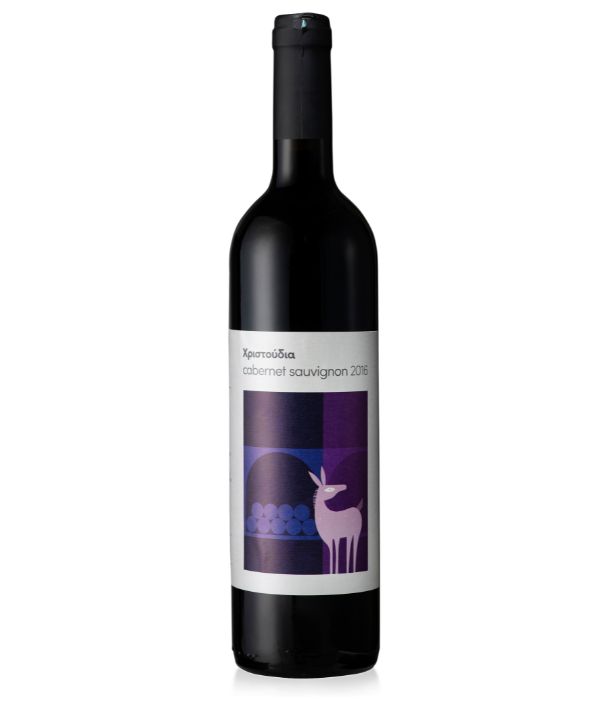 cyprus Cabernet Sauvignon wine label of Christoudia winery